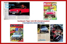 Sunbeam Tiger mit V8 Literaturpaket - 2 komplette Zeitschriften