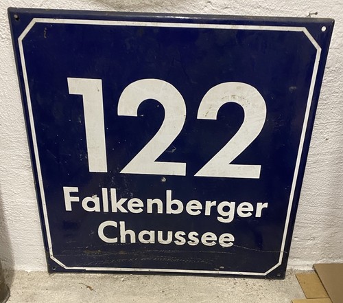 Emaille schild berlin - schild,