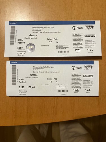 Musical grease tickets - grease,