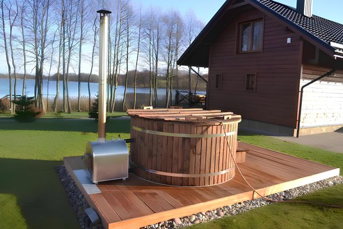 Whirlpool badefass holzbottich - whirlpool,