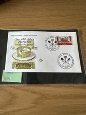 Ersttagsbrief 1983  - Über 400 Jahre deutsches Reinheitsgebot  FEHLDRUCK?