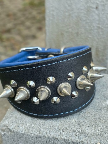 Hundehalsband 35cm leder - 35cm,