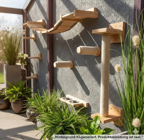 Katzenspielplatz outdoor - katzenspielplatz,