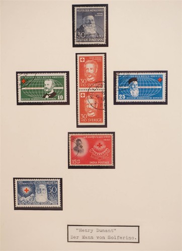 Rotes kreuz sondermarken henry - rotes,