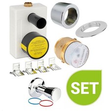 Unterputz Montageblock für Kaltwasser Komplett Set