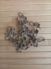 Gardinenhaken,22St., Hellbraun 