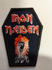 gestickter Iron Maiden Eddie Patch Sarg Repro aus Sammlung neuwertig