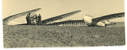 Orig foto segelflugzeug - orig.,