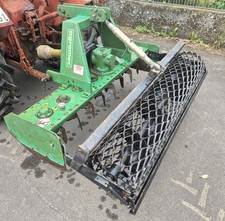 Kreiselegge Bodenfräse Agromec Zapfwellenantrieb mit Walzenkultivator