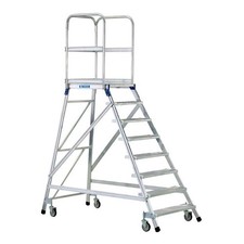 Zarges Podestleiter fahrbar