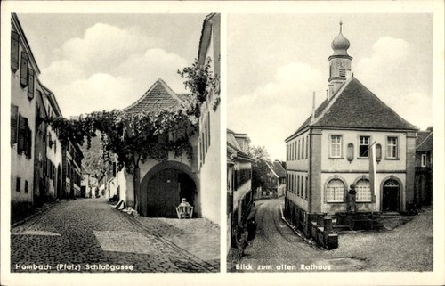 Hambach neustadt der - ak,