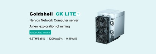 Goldshell lite ckb miner - goldshell, ck