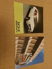 Peugeot 104 Oldtimer Prospekte