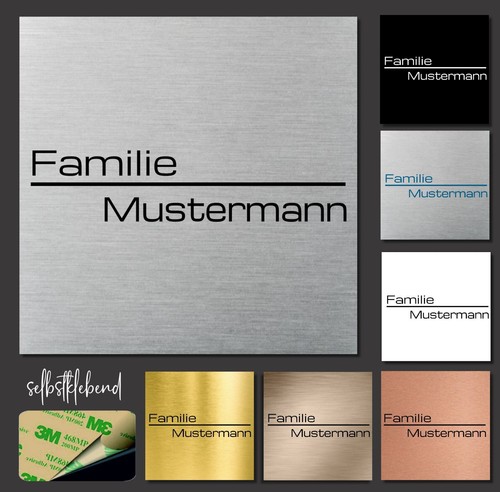 Briefkastenschild