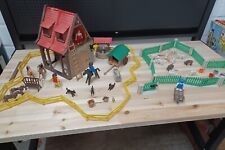 Playmobil Fachwerkhaus / Brunnen / Schafsherde  VINTAGE Konvolut