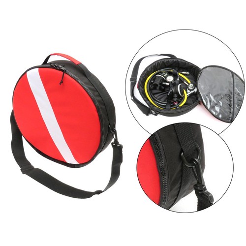 Runde atemreglertasche - runde,