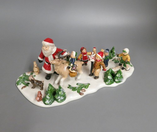 Weihnachtsmann mit kinder - weihnachtsmann,