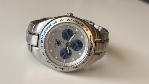 Fossil blue herrenarmbanduhr - fossil,