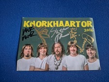 Knorkator Autogrammkarte /
