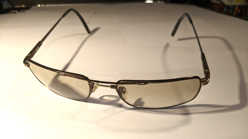 Alte luxuslesebrille mit - ,