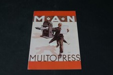 alter Druck MULTOPRESS Prägepresse Werbung Reklame Sammler