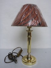 alte Lampe Tischlampe Nachttischlampe Stil messingfarben klassisch