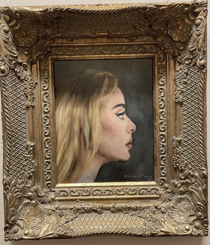 Original ölgemälde adele - Ölgemälde,