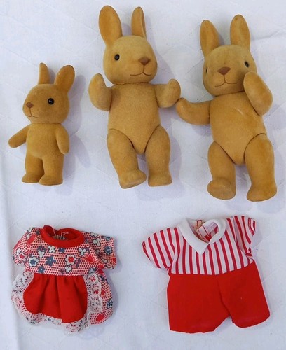 Hasen familie figuren set - hasen,