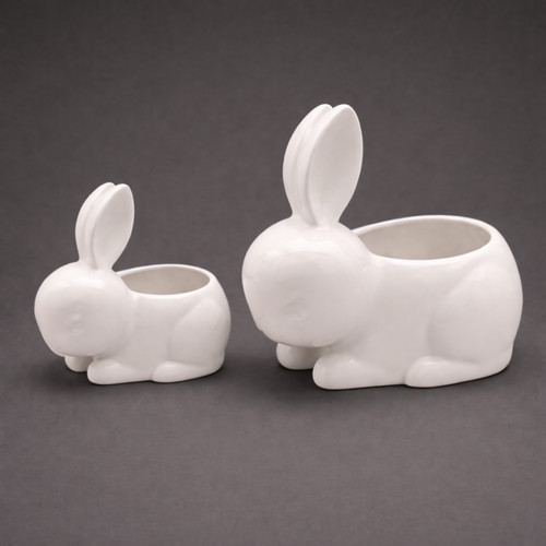 Keramik hase mit - keramik,