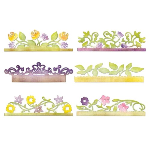 Stanzschablone blüten - 1,