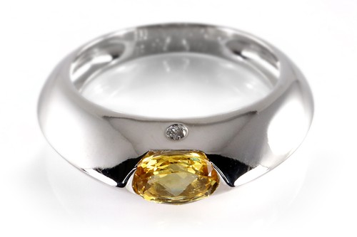 Piaget ring saphir gelb - saphir,