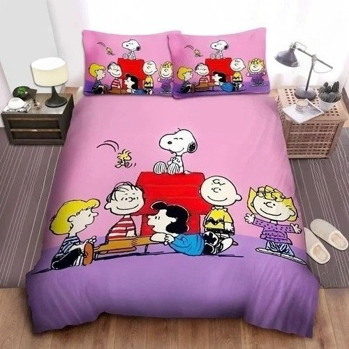 Snoopy freunde bettwäsche - &,