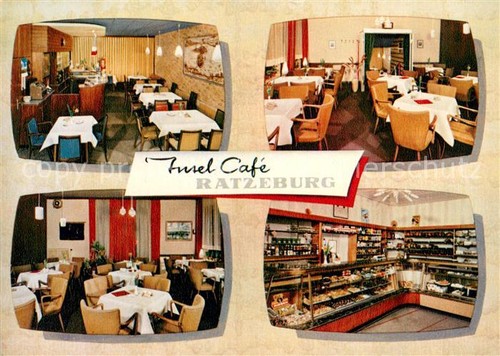 Ratzeburg insel cafe gastraum - insel,