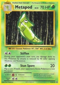 Pokémon metapod evo - pokémon, evo-4
