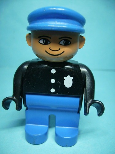 Lego duplo figur polizist - figur,