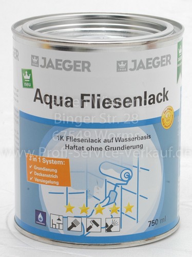 Aqua fliesenlack - 45,32€/l,