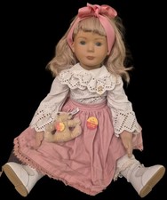 Steiff Puppe BERTA  mit Teddy