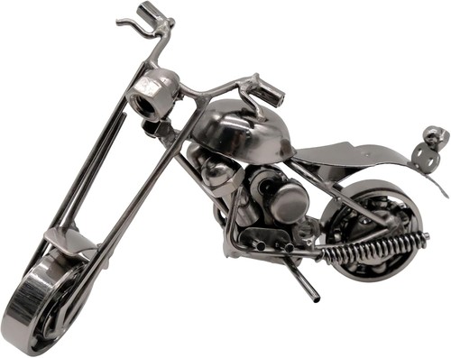 Motorrad metall deko geschenk - motorrad,
