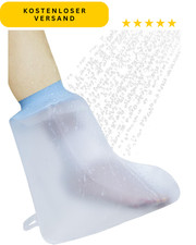 Gipsabdeckung Fuß wasserdicht Duschschutz Silikon Wiederverwendbar Erwachsene