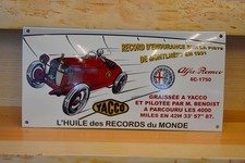 Emailleplatte YACCO ALFA ROMEO
