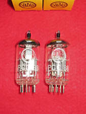 Matched pair PCC88 VALVO NOS NEU Röhre Tube NEW 6DJ8 Valve Paar Valvula Valvola