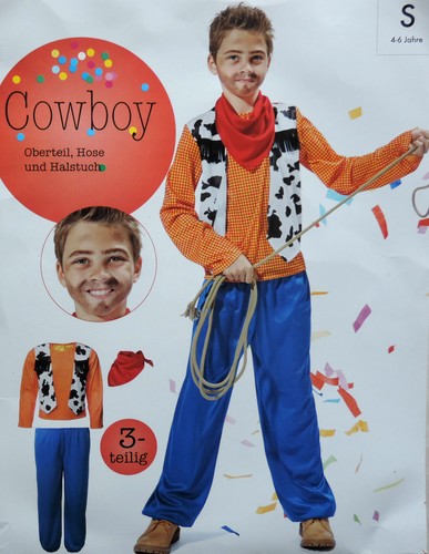 Jungen kostüm cowboy - kostüm,