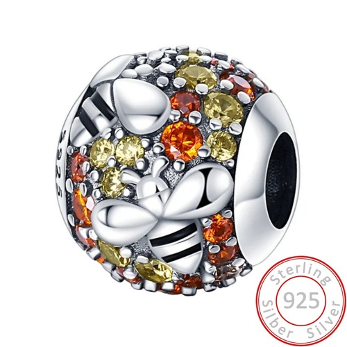 Charms anhänger kugel bienen - charms,