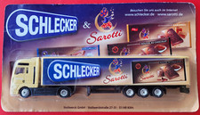 Sammler LKW - Schlecker & Sarotti (66) - MAN Sattelzug mit Auflieger - OVP