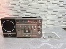 Retro Grundig Partycenter 1000 GHETTOBLASTER BOOMBOX Tape funktioniert nicht