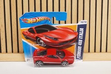 Hot Wheels ALL STARS 12 FERRARI 458 ITALIA RED 10/10, 130/247, 1:64, OVP, MIB