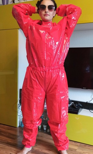 Strampler overall catsuit lack - overall,