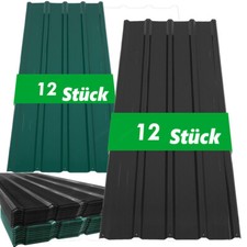12x/60x/120x Profilblech Trapezblech Dach Platten Bleche Fassadenblech Dachblech