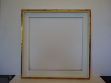 Schattenfugenrahmen 18x24-40x50cm silber gold Bilderrahmen für Keilrahmen