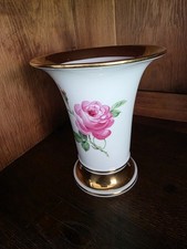 Meissen Porzellan Vase Rote